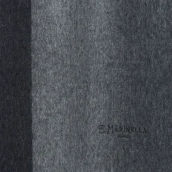 SCIARPA BICOLOR GRIGIO SCURO IN LANA E CASHMERE Tinta unita