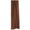 SCIARPA LOGO EM MARRONE CHIARO In lana e cashmere