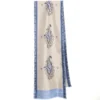 SCIARPA TUBOLARE BEIGE IN SETA TWILL Paisley pattern