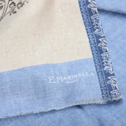 SCIARPA TUBOLARE BEIGE IN SETA TWILL Paisley pattern