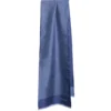 SCIARPA TUBOLARE BLU IN SETA TWILL Classic daisy