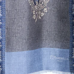SCIARPA TUBOLARE GRIGIA IN SETA TWILL Paisley pattern
