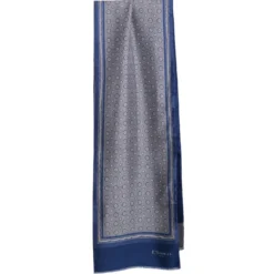 SCIARPA TUBOLARE GRIGIO CHIARO IN SETA TWILL Classic daisy