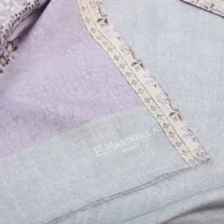 SCIARPA TUBOLARE LILLA IN SETA TWILL Paisley pattern