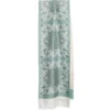 SCIARPA TUBOLARE VERDE CHIARO IN SETA TWILL Busy pattern