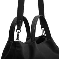 SOFT BAG NERA In pelle liscia