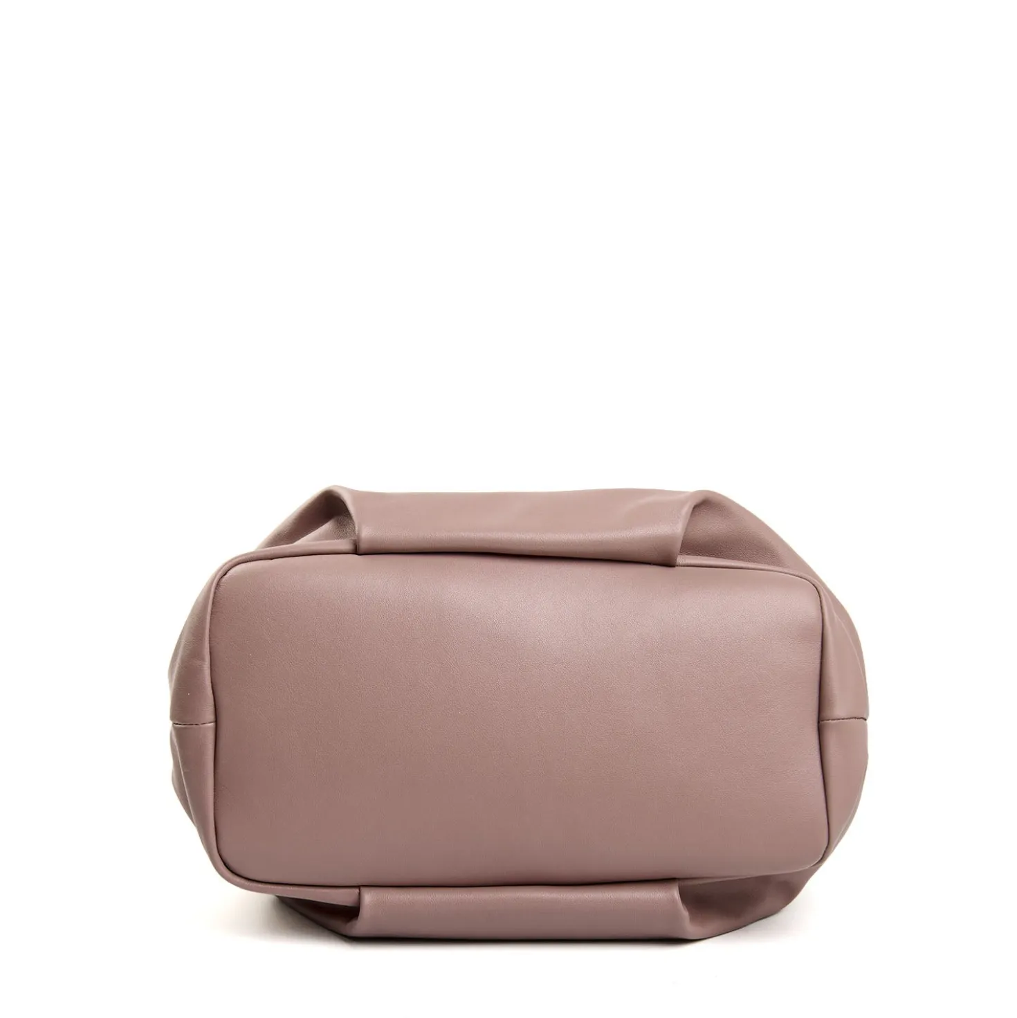 SOFT BAG ROSAIn pelle liscia