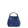 SOFT MINI BAG BLU POLVERE In pelle liscia