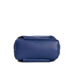 SOFT MINI BAG BLU POLVERE In pelle liscia