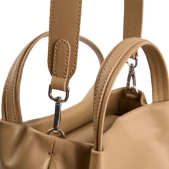 SOFT MINI BAG CUOIO POLVERE In pelle liscia