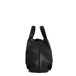 SOFT MINI BAG NERA In pelle liscia