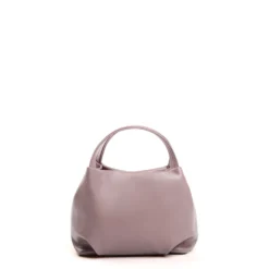 SOFT MINI BAG ROSA In pelle liscia