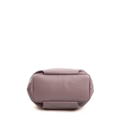 SOFT MINI BAG ROSA In pelle liscia