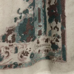 STOLA BEIGE IN CASHMERE Collezione floreale