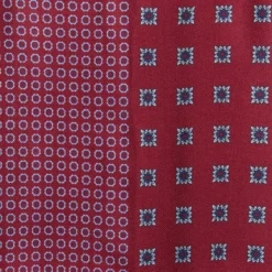STOLA BORDEAUX IN LANA Decorazioni floreali