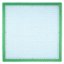 STOLA VERDE 115 IN LANA, SETA E CASHMERE Fiori d’archivio