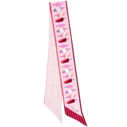 TWILLY IN SETA FUCSIA La gelateria