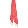 TWILLY IN SETA ROSSO Fiori d'archivio