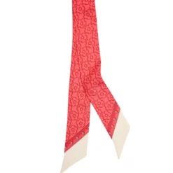 TWILLY IN SETA ROSSO Fiori d'archivio