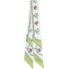 TWILLY IN SETA VERDE CHIARO Lucky elephant